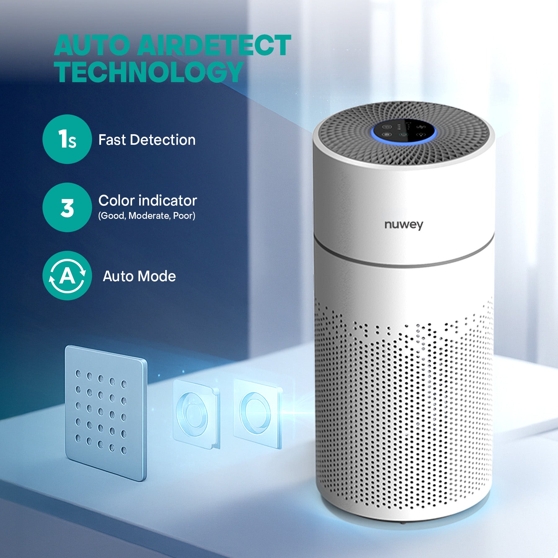 Nuwey Air Pure XL - Air Purifier – Nutricook